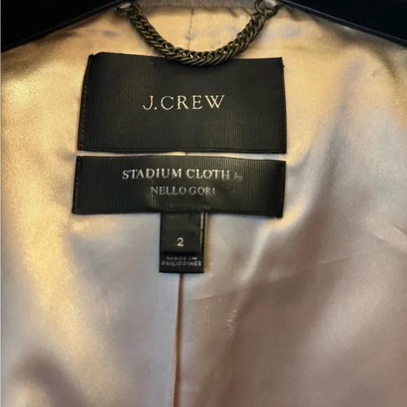 J. Crew Classic Tan Trench Coat - Picture 3 of 3